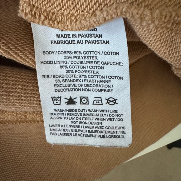 Nike Sportswear Essential Washed Fleece Oversized Hoodie Sweatshirt Women’s XS - Picture 6 of 12